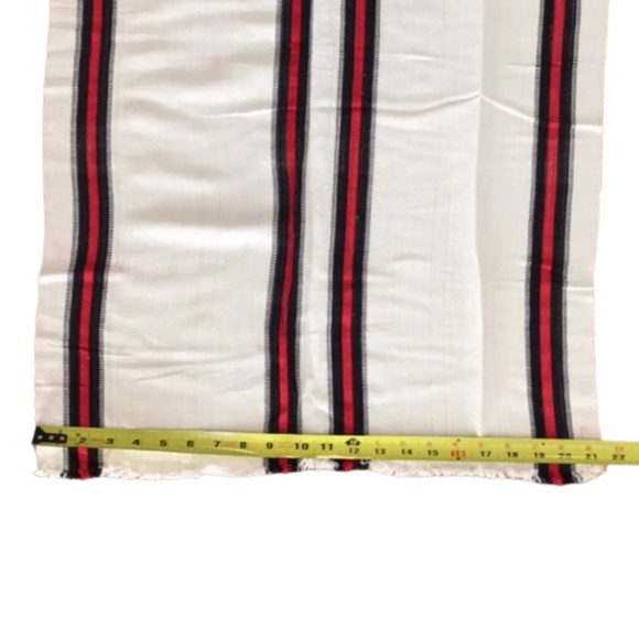Long cloth fabric piece runner Inca red - Picture 2 of 8